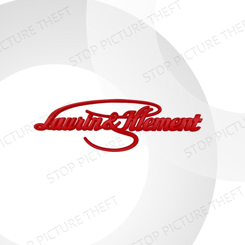 AAABV1 Metal Alloy L&K Logo Car Trunk Fender Sticker Side Emblem Badge For Skoda Sport Line Octavia Kamiq Fabia Yeti Superb Scala VRS
