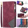 Flip Leather Case For Huawei P40 P30 Pro Lite P Smart Y7 Y6 2019 Honor 10 Lite 8A Mate 50 E Wallet Cards Zipper Phone Bags Cover