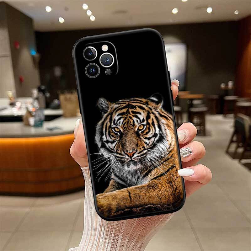 Animal Tiger Phone Case for Redmi Note 12 12S 12C 13 13C 13R 14 14S 14R 14C 11A 13X A3 A3X A4 A5 Pro Max Plus