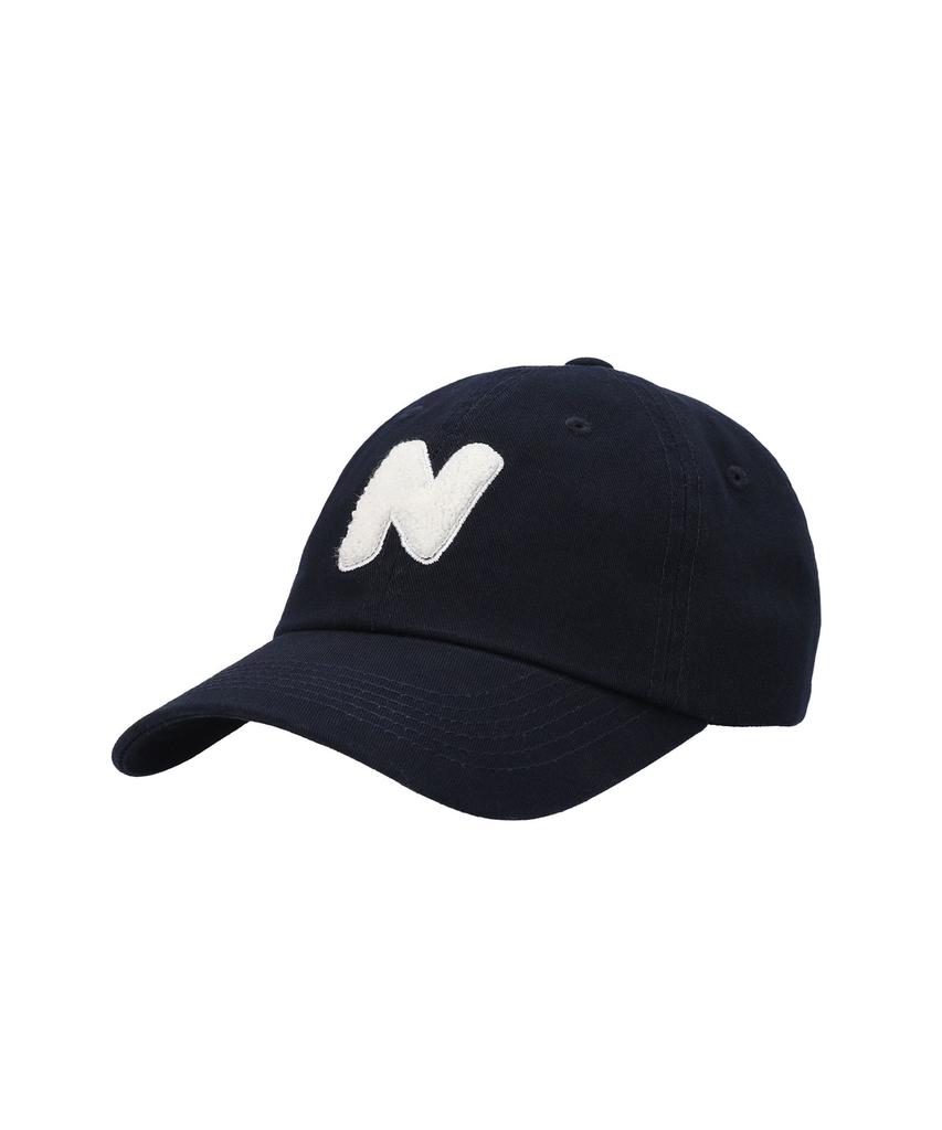 Neikideuniseu Boucle N Logo Ball Cap Navy