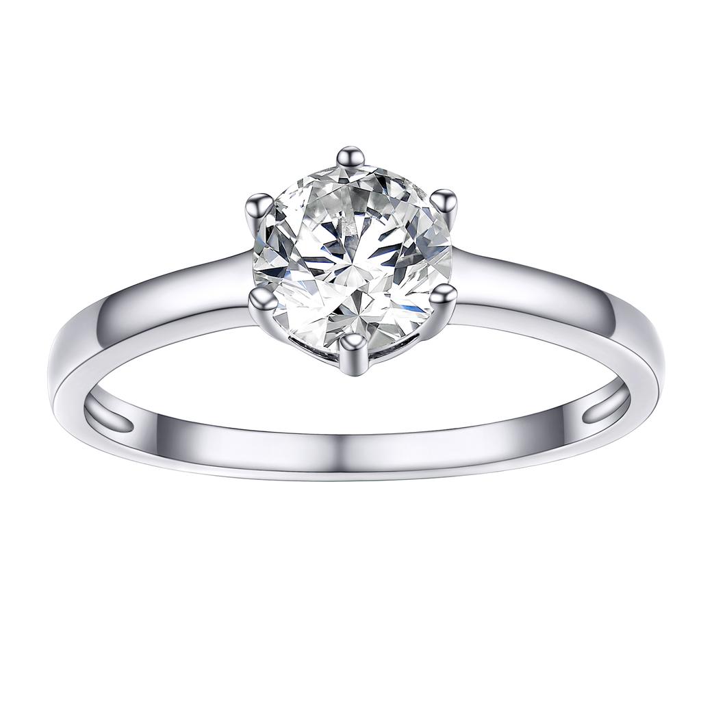 925 Sterling Silver Rings Round Square Black Clear White A+++ CZ Engagement Wedding Custom Lovers Couple Rings Jewelry Gift