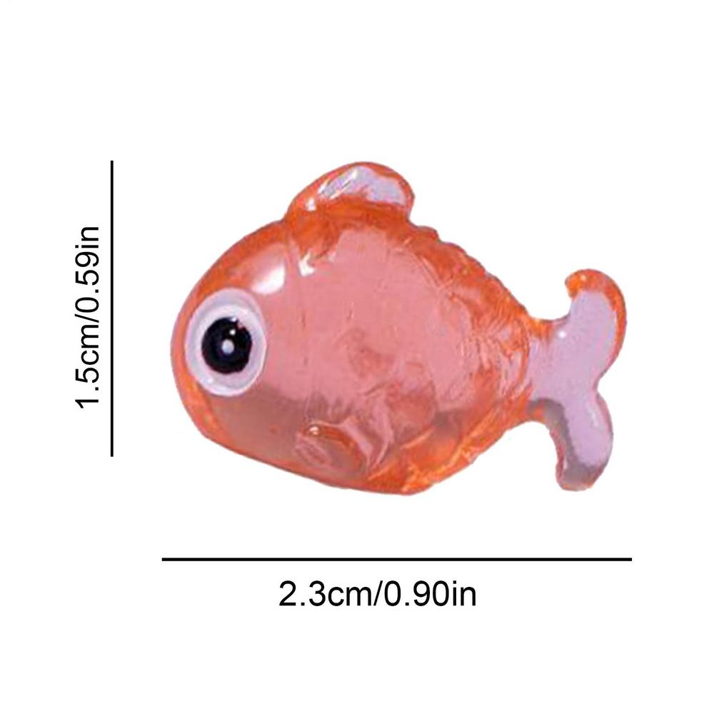 

Искусственные аквариумные рыбки Светящаяся скульптура Цветные светящиеся рыбки Настольное украшение Украшения для аквариума красный