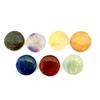 Ensemble de Pierres Rondes Chakra Jet pour l'Équilibre Énergétique, la Méditation et le Bien-être Spirituel | Pierres Chakra Cristal de Guérison Naturelle pour le Reiki et l'Énergie Positive