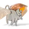 Cat Butt Bread Clip 3D Printed Bag Holder Funny Cat Shaped Clip for Food Bags Novelty Kitchen Gadget