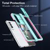 Anti -Drop Slide Camera Protection Case For Samsung Galaxy Z Fold 4 5g Fold4 Zfold4 Non -Slip Clear Acrylic Phone Bag Funda