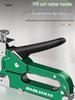 Manual Pneumatic Nail Gun: Brad Nailer, Steel Nailer, U-Shaped & Straight Nails for Wire Trough and Woodworking.