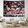 Vampire Saga Characters Tapestry Hanging for Bedroom,Livingroom, Playroom,Decor Art Room Wall Tapestry Holiday and Birthday Gifts