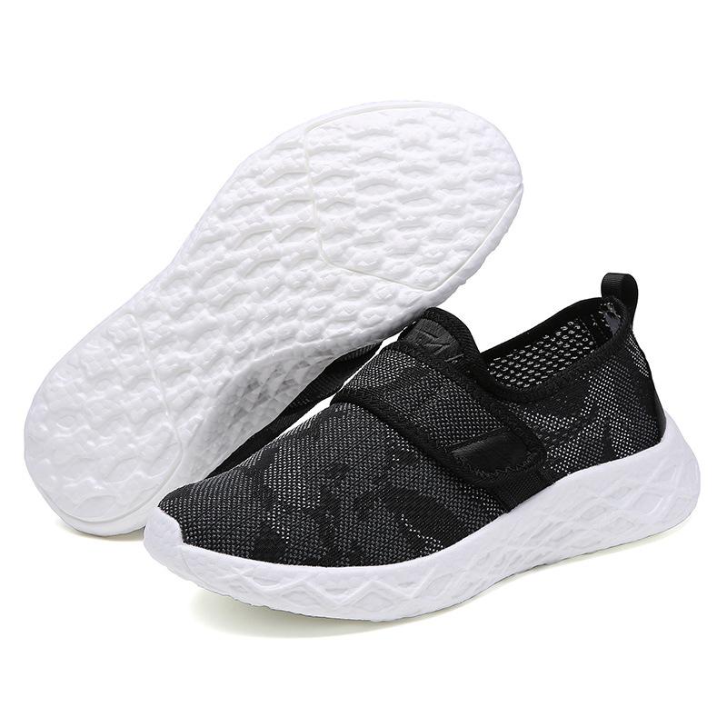 Shoes New mother shoes medium couple walking shoes summer breathable fly-woven shoes