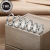 3Pairs 316L Stainless Steel Earrings for Women, 18K Gold Plated Hypoallergenic Hoop Set 8/10/12mm