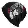 Cool Winter Warm  Knitting Hats Adult Unisex Japan JoJos Bizarre Adventure Anime Skullies Beanies Caps Unisexga Bonnet Hats