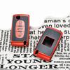 Tpu Leather For Citroen Xsara Berlingo C2 C3 C4 C5 C6 Flip Car Key Case Cover For Peugeot 207 307 308 407 607 807 Protector Fob