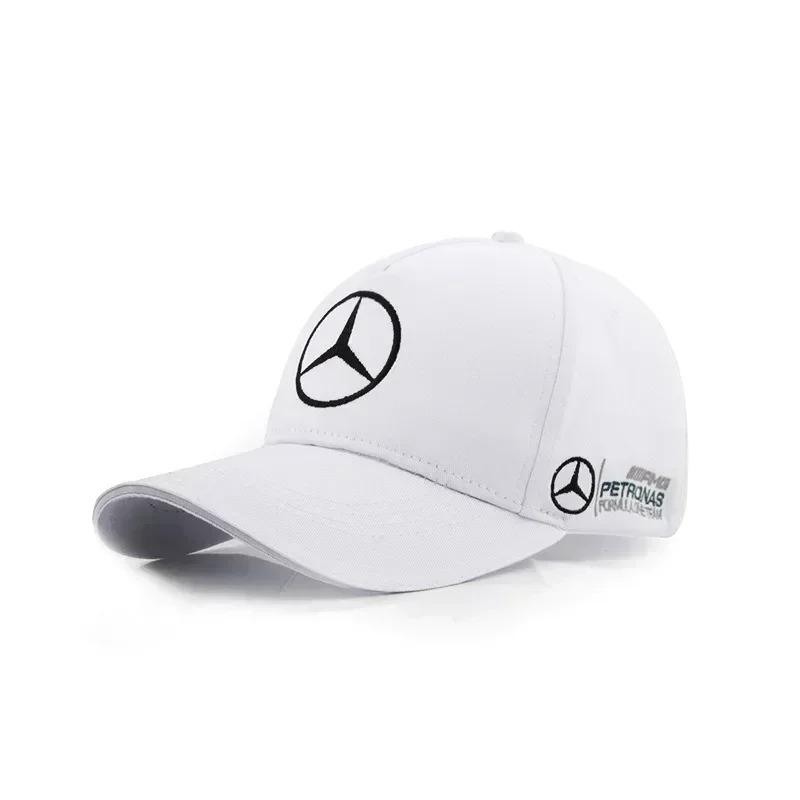 Embroidered Car Emblem Adjustable Racing Sport Baseball Hat Motorcycle Casual Cap For Mercedes Benz AMG W204 W205 W203 W211 W212 LC5