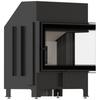 Fireplace KRATKI ZIBI ECO 9,9 kW Ø 180 Corner Right with Self-closing Door