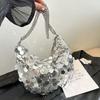 Women's Bag Sequined Dumpling Bag New Shoulder Bag Fashionable Personalized Messenger Bag Bag