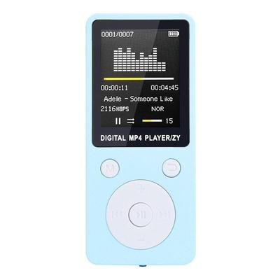 Przenośny Odtwarzacz Muzyczny MP4 z Dźwiękiem Bezstratnym, Radio FM, Dyktafon, Odtwarzacz Walkman Mini, Obsługa Muzyki, Radia, Nagrywania, MP3, Karty TF, Bez Pamięci
