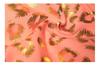 Korean Dongdaemun Leopard Print Peach Bikini - Sexy Push-Up, Tie-Up, Peach Pink Beachwear