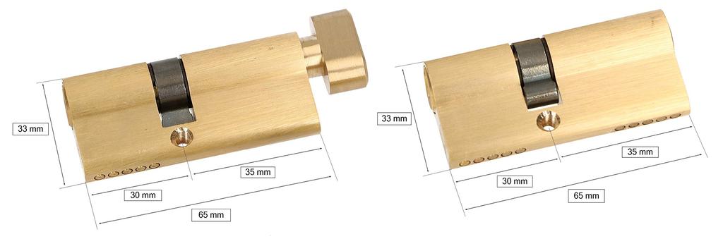 Insert set 2 pcs 1 key 30/35 - 30/35G