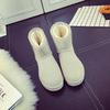 Cotton Shoes Women's Winter Boots Snow Boots Women Plus  Thickened Warm  Flat Short Boots Women Non-slip