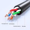 Space Saving Cat6A Ethernet Cable RJ45 10Gpbs Transmission Short Connector for Computer Broadband Router Accessories
