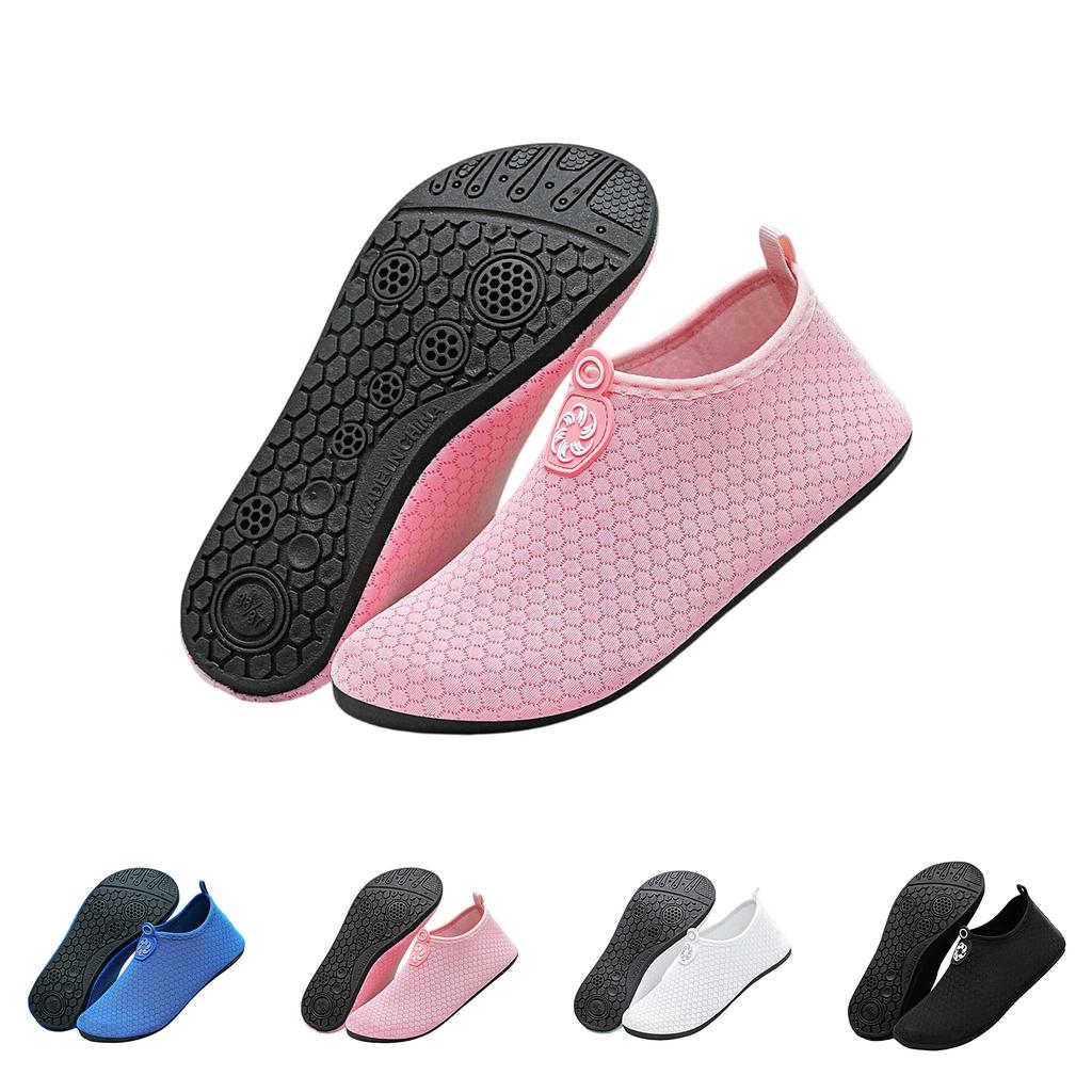 Women's Lightweight Water Shoes Quick Dry Mesh Upper Slip On Aqua Socks for Beach Pool Swim Surfing and Outdoor Activities