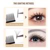 NATUHANA 5D Super Soft Fairy Lash Extensions - Non-Scattering Multi-Pick Single Strands.