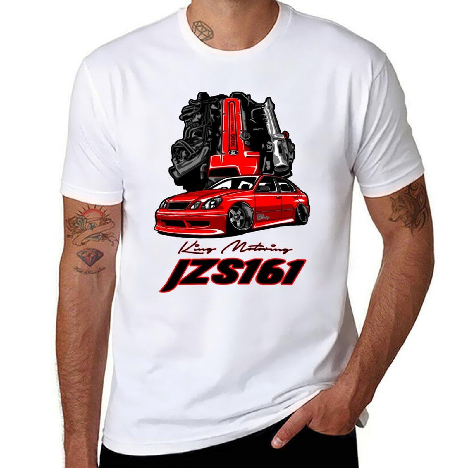 Aristo JZS161 2JZ GTE STOCK T-Shirt T Shirt Man Luxury Cotton T Shirt Pack T Shirts with Prints T-Shirt S разноцветный