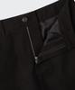 Musinsa Standard Woman Women'S Synthetic Suede Maxi Skirt [Black]