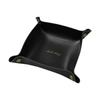 Nordic Leather Desktop Storage Tray Pu Leather Jewelry Cosmetic Key Storage Tray Desktop Folding Organizer Storage Box For Home