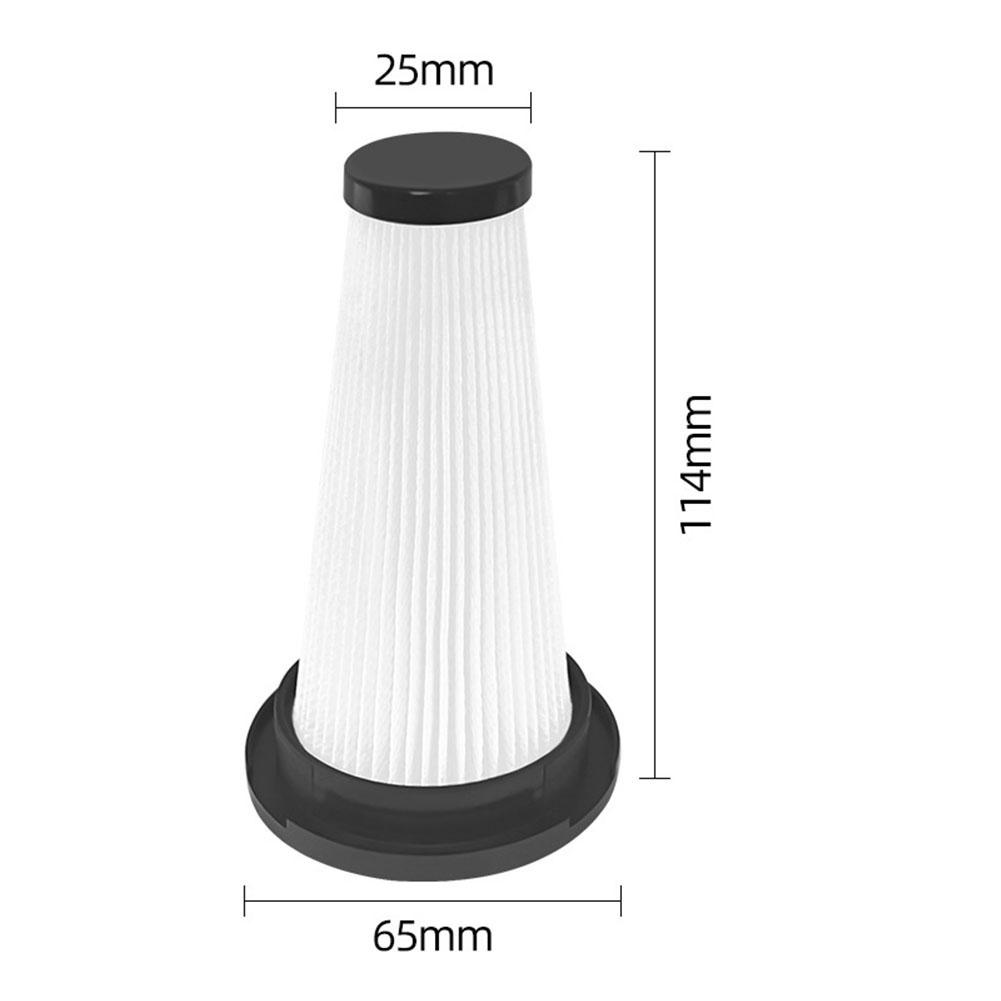 Replacement Pack Of 4 Filter Cartridges + 1 Cleaning Brush For Trucozie T350 Cordless Vacuum Cleaners