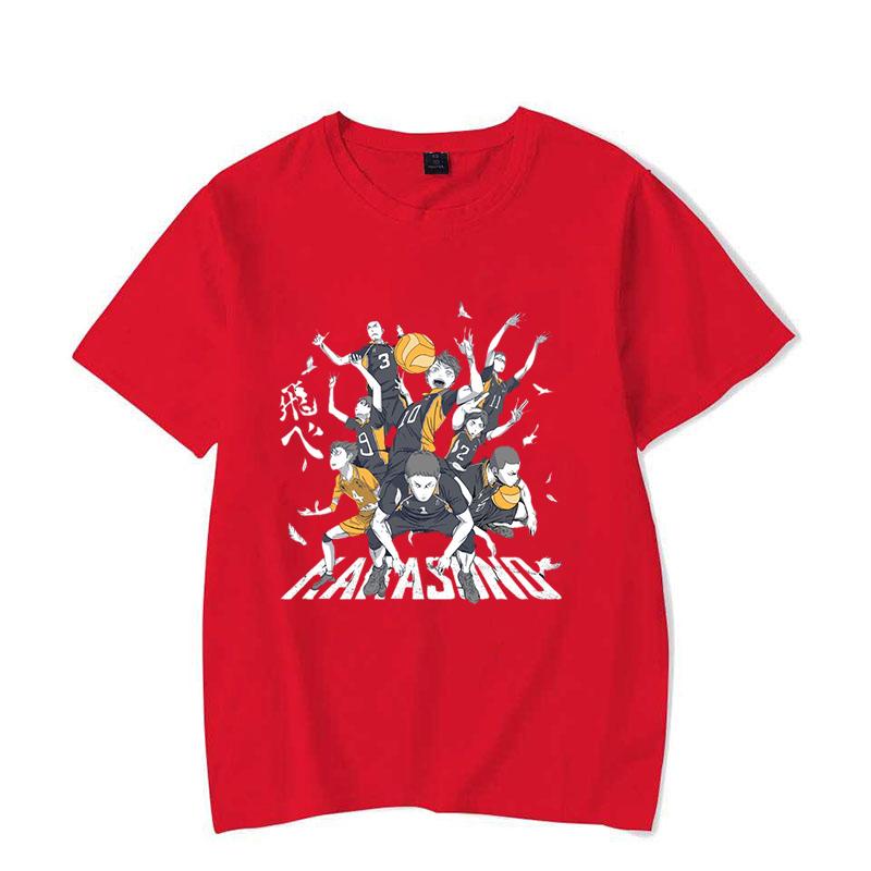 

Hot Anime Volleyball T-Shirt Men Women T Shirt Cosplay Clothes Streetwear Tee Shirt Plus Size Tops S