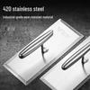 Stainless Steel Plastering Trowel and Putty Scraper Tool for Masonry and Wall Finishing
