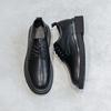 2025 autumn new small leather shoes men's British style lace-up trend men's shoes street retro trendy shoes 4888