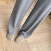 Women's High-Waist Slimming Wide-Leg Pants - Casual Spring/Autumn Style with Loose Drape for Sports
