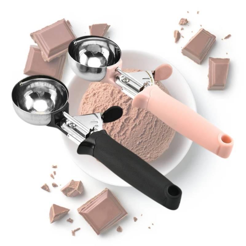 Ice Stainless Steel Cream Fruit Digging Spoon 55cm Ball Cutter Household Tool