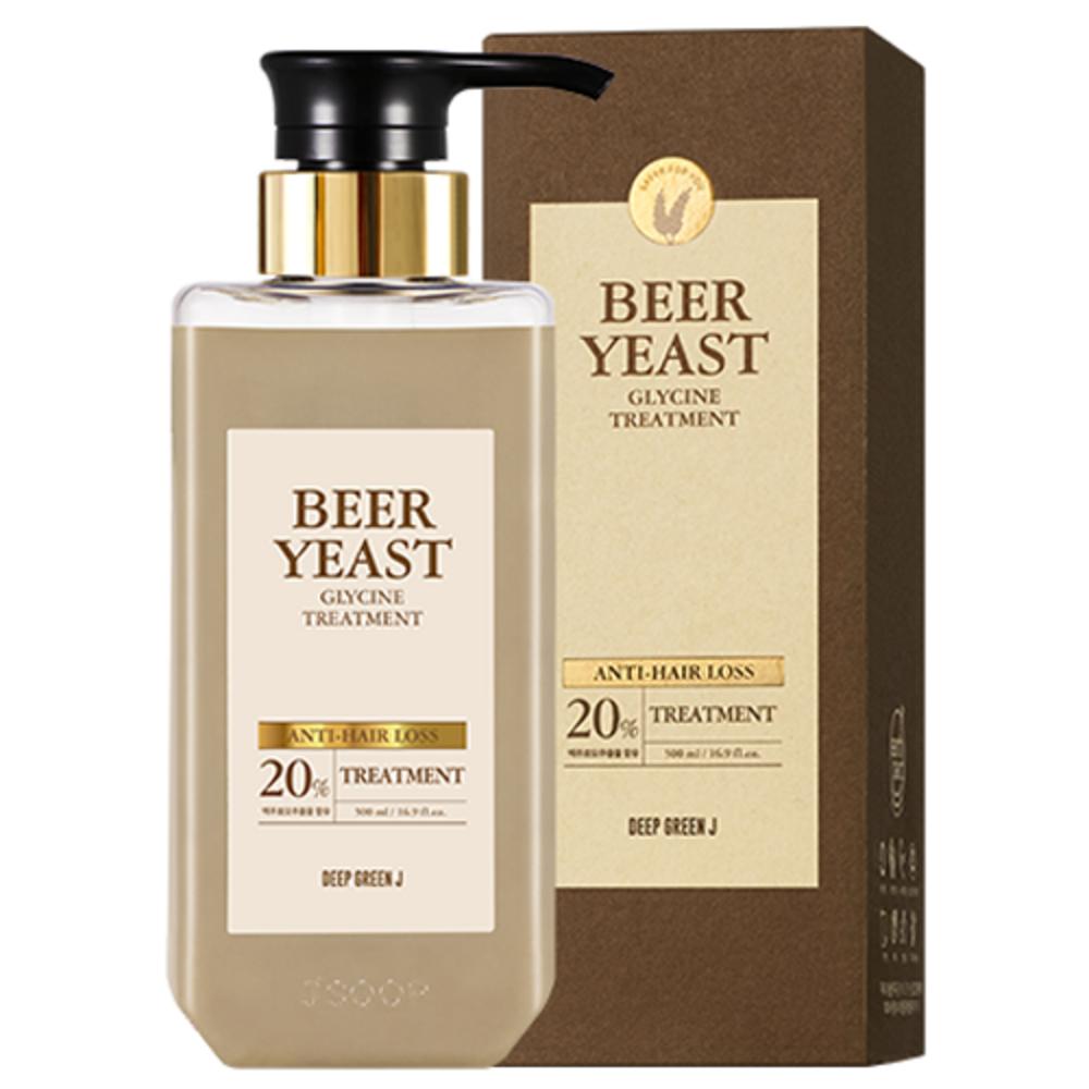 J.Sup Beer Yeast Glycine Hair Treatment, 500ml, 1 Unit