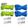Camping Tarp Rope Tensioner 4/8/12Pcs with Cord, Heavy Duty Tie Down Roller, Adjustable Fastening System Metal Tightening Tool for Camping, Tarps, Guy