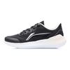 Li Ning Breathable And Wear Resistant Low Top Running Shoes Women's Black White ARHR142-1