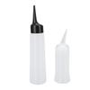 Flaconi Applicatori per Capelli 260ml Punta Dritta 150ml Punta Inclinata Flacone Spremere Capelli Ugello Pre Tagliato Scala Graduata Set 2 Pezzi