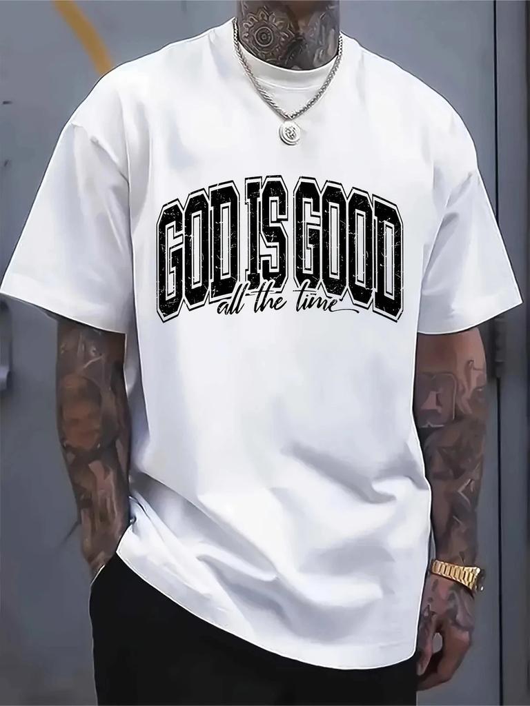 God Is Good T Shirt Christian Faith Inspirational Graphic Casual Summer Tee