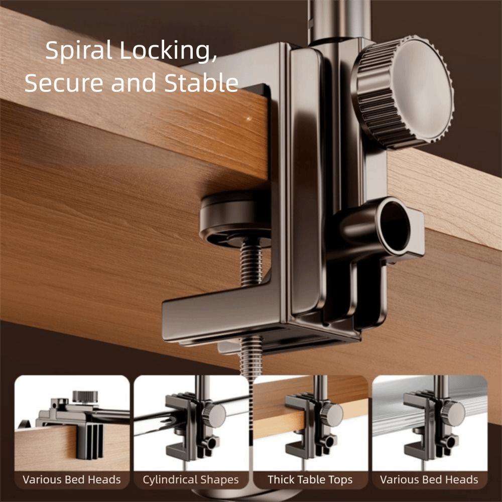 Carbon Steel Phone Tablet Holder Adjustable Pad Tablet Bracket  Live Streaming