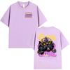 2027 Cool Ich schreie Carl Zwei Seiten Prinzessin Donut T-Shirt Dungeon Crawler Carl Spiel Cosplay T-Shirt Unisex WoUnisex Vintage Kurz S