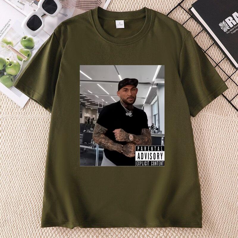 Dustin Poirier Le Diamant Ça Va Être Mauvais T-shirts Drôles Unisexe Mode T-shirts à Manches Courtes Décontractés Amples Coton T-shirt Unisexe