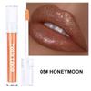 Border-Free Clear Mirror Lip Gloss/Lip Jelly - Non-Stick, Long-Lasting, Plumping Gloss.
