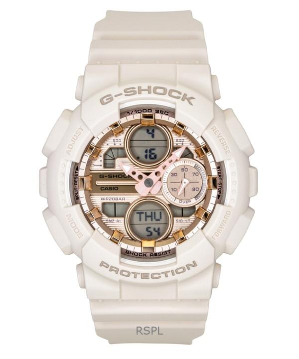 Casio G-Shock Analog Digital Bio-Based Resin Rose Gold Dial Quartz GMA-S140PG-4A 200M Women s Watch розового золота