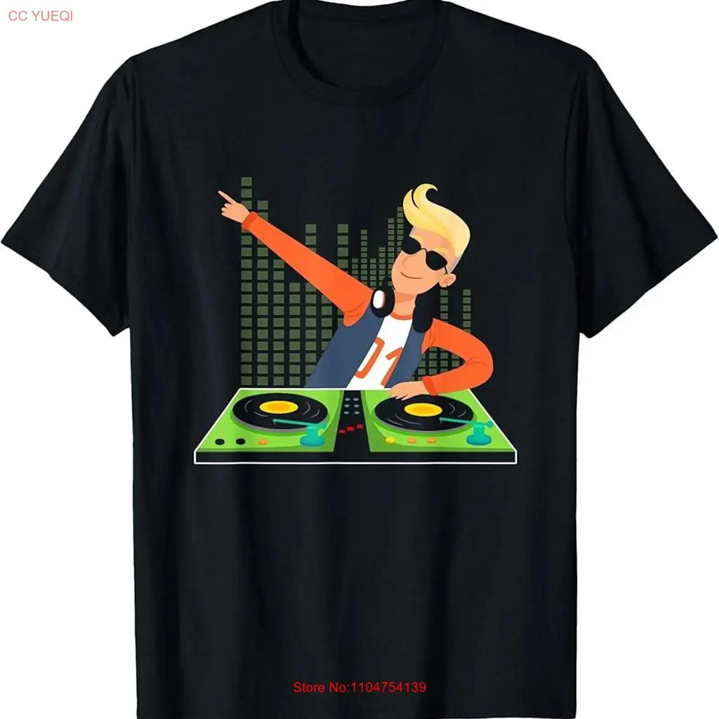 Cool Nightclub DJs Remix Club Mix Music DJ Dance Lover T Shirt vintage Washed Stretched streetwear Comfortable fashion Soft