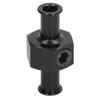 Fuel Pressure Gauge Adapter T Shape 3Celsius8in Hose Port 1Celsius8in NPT Fitting   Auto Parts