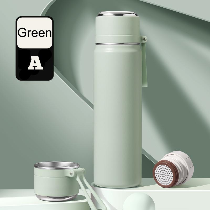 Insulated Cup Water Cup 316 Stainless Steel Insulated Bottle Bullet Head Outdoor Double-Layer Water Cup Thermos