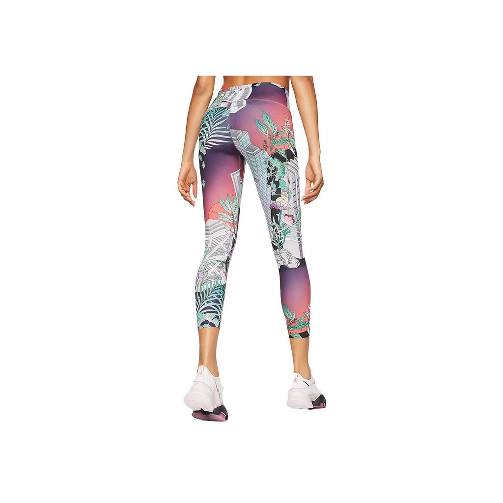 Nike Epic Lux Leggings Riflettenti per Corsa Donna Leggings Rosso Profondo CJ2248-644