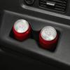 For Hyundai Santa Fe 6/7 Seats 2024-2026 (3 Row Only) Door Side Cup Holder Insert Cup Box Shock-Absorbing Storage TPE Tidying