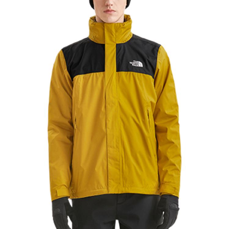 THE NORTH FACE Waterproof And Windproof Windbreaker Jacket Men's Yellow NF0A4UAU-81U